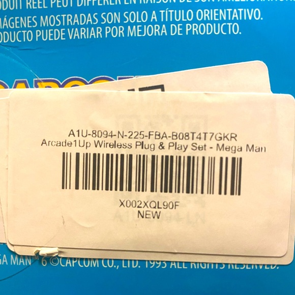 NWT 🌟 MegaMan Collection Arcade Wireless gaming set includes 6 games! - Picture 4 of 6